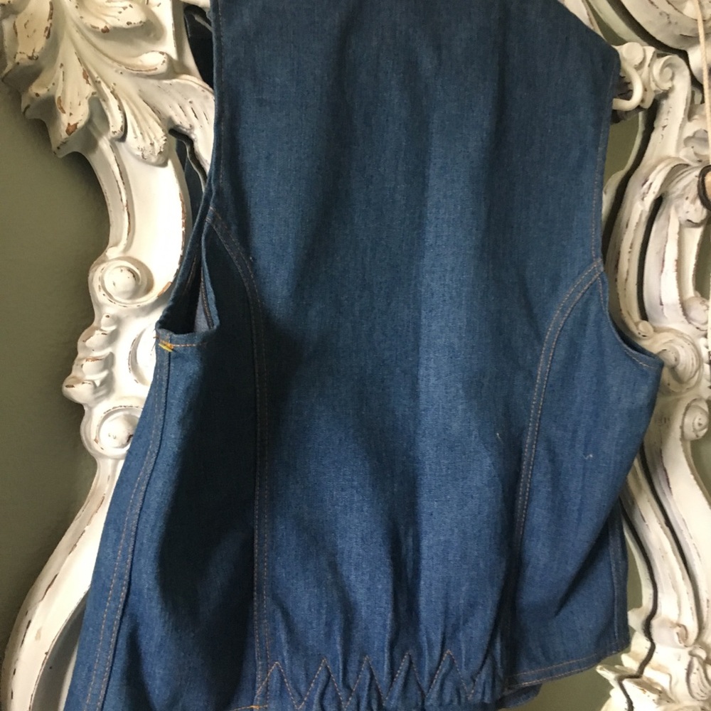 Vintage Lee Denim Vest - Picture 6 of 6